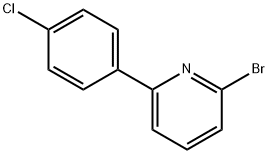 2-溴-6-(4-氯苯基)吡啶, 1374665-27-6, 结构式