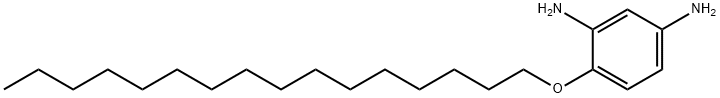 1-十六烷氧基-2,4-苯二胺 结构式