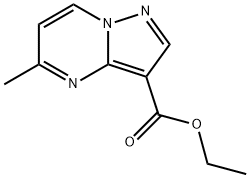 ethyl 5-methylpyrazolo[1,5-a]pyrimidine-3-carboxylate 化学構造式