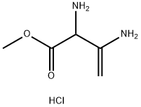 2,3-Diamino-but-3-enoic acid methyl ester dihydrochloride,1378303-69-5,结构式