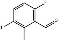 3,6-difluoro-2-methylbenzaldehyde, 1378525-21-3, 结构式