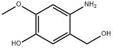4-Amino-5-hydroxymethyl-2-methoxy-phenol 结构式