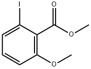 2-碘-6-甲氧基苯甲酸甲酯, 1379337-67-3, 结构式