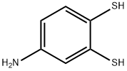 4-AMINOBENZENE-1,2-DITHIOL, 1379367-04-0, 结构式