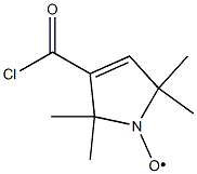 1H-Pyrrol-1-yloxy, 3-(chlorocarbonyl)-2,5-dihydro-2,2,5,5-tetramethyl-
