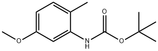 (5-Methoxy-2-methyl-phenyl)-carbamic acid tert-butyl ester,138343-79-0,结构式