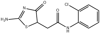 138376-01-9 N-(2-chlorophenyl)-2-(2-imino-4-oxothiazolidin-5-yl)acetamide