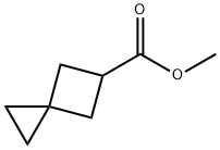 Spiro[2.3]hexane-5-carboxylic acid, methyl ester Structure