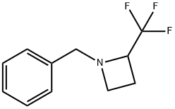 1-benzyl-2-(trifluoromethyl)azetidine 结构式