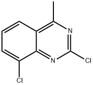 2,8-dichloro-4-methylquinazoline Struktur