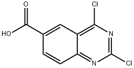 2,4-dichloroquinazoline-6-carboxylic acid Structure