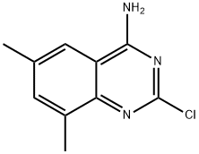 2-chloro-6,8-dimethylquinazolin-4-amine Struktur
