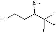 (S)-3-AMINO-4,4,4-TRIFLUOROBUTAN-1-OL, 1388098-52-9, 结构式