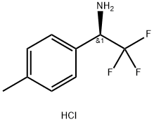 (R)-2,2,2-Trifluoro-1-p-tolyl-ethylamine hydrochloride Structure