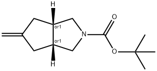 139228-12-9 TERT-BUTYL (3AR,6AS)-5-METHYLENEHEXAHYDROCYCLOPENTA[C]PYRROLE-2(1H)-CARBOXYLATE