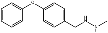 1-METHYL-2-(4-PHENOXYBENZYL)HYDRAZINE, 1392879-14-9, 结构式