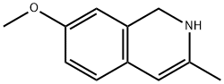 7-methoxy-3-methyl-1,2-dihydroisoquinoline,1393451-05-2,结构式