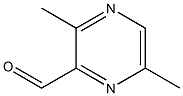 3,6-Dimethylpyrazine-2-carbaldehyde 结构式