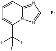 2-Bromo-5-trifluoromethyl-[1,2,4]triazolo[1,5-a]pyridine Struktur