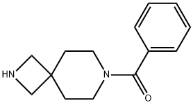 7-BENZOYL-2,7-DIAZASPIRO[3.5]NONANE 结构式