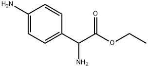 DL-4-Amino-Phenylglycine ethyl ester Struktur