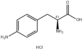 4-amino- L-Phenylalanine, dihydrochloride Structure