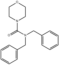 N,N-dibenzylmorpholine-4-carboxamide Structure