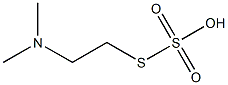 Thiosulfuric acid,S-[2-(dimethylamino)ethyl] ester Struktur