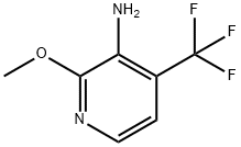 2-methoxy-3-amino-4-trifluoromthyl pyridine Structure