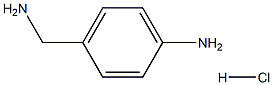 4-(Aminomethyl)aniline hydrochloride 化学構造式
