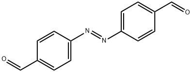 (E)-diphenyldiazene-4,4'-dicarbaldehyde Struktur