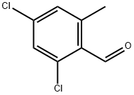 2,4-二氯-6-甲基苯甲醛 结构式