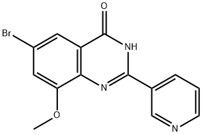1417300-98-1 4(3H)-Quinazolinone, 6-bromo-8-methoxy-2-(3-pyridinyl)-