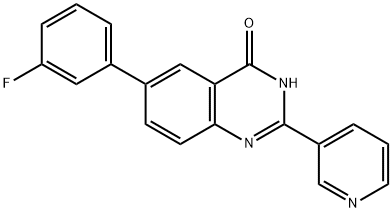 1417301-87-1 4(3H)-Quinazolinone, 6-(3-fluorophenyl)-2-(3-pyridinyl)-