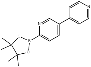 6-(4,4,5,5-tetramethyl-1,3,2-dioxaborolan-2-yl)-3,4'-bipyridine,1417306-71-8,结构式