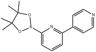 6-(4,4,5,5-tetramethyl-1,3,2-dioxaborolan-2-yl)-2,4'-bipyridine Struktur