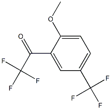 2,2,2-TRIFLUORO-1-(2-METHOXY-5-(TRIFLUOROMETHYL)PHENYL)ET,1417513-07-5,结构式