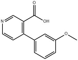 4-(3-methoxyphenyl)nicotinic acid Structure