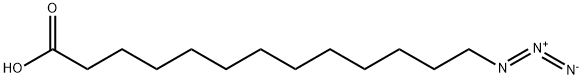 13-叠氮基十三烷酸,141779-78-4,结构式