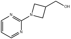 (1-(pyrimidin-2-yl)azetidin-3-yl)methanol Struktur