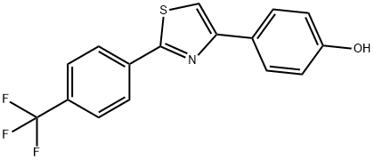 1421263-30-0 4-(2-(4-(TRIFLUOROMETHYL)PHENYL)THIAZOL-4-YL)PHENOL