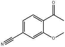 4-Acetyl-3-methoxybenzonitrile Struktur