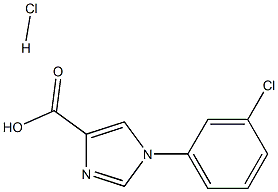1422385-98-5 1-(3-chlorophenyl)-1H-imidazole-4-carboxylic acid hydrochloride