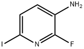 2-FLUORO-6-IODOPYRIDIN-3-AMINE Structure