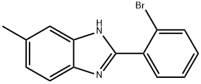 2-(2-bromophenyl)-5-methyl-1H-benzimidazole Structure