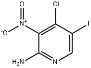 4-氯-5-碘-3-硝基吡啶-2-胺, 1427079-82-0, 结构式