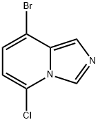 8-Bromo-5-chloro-imidazo[1,5-a]pyridine,1427324-31-9,结构式
