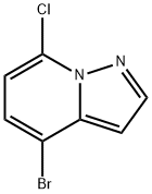 4-bromo-7-chloropyrazolo[1,5-a]pyridine 结构式