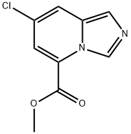 7-氯咪唑并[1,5-a]吡啶-5-羧酸甲酯, 1427448-43-8, 结构式
