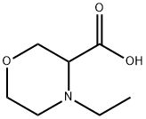 4-Ethyl-morpholine-3-carboxylic acid Struktur